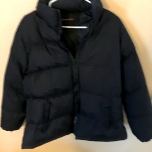 Winter puffer jacket-Franklin Allen- women’s large-black excellent condition